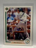 # 174 Mark McGwire  Oakland Athletics 1991 UD Baseball Cards