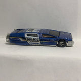 Blue Police Sentinel 400 Limo 2001 Hot Wheels Ca, Emergency Diecast Car