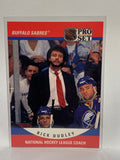 # 662 Rick Dudley League Coach Buffalo Sabres 90-91 Pro Set Hockey Cards
