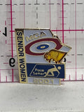 Senior Women MCA Pace Setter 2001 Curling  Lapel Pin