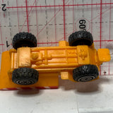 Orange Dump Truck 7332 Unbranded Construction Diecast Car