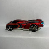 Red Marvel Iron Man Character Car BDM74 Hot Wheels Diecast Car