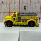 Yellow Highway Rescue Fire Truck 97662 MB566 2002 Matchbox Emergency Diecast Car