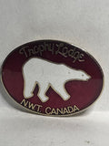 Trophy Lodge NWT Canada Polar Bear  Lapel Pin