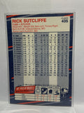 # 435 Rick Sutcliffe  Chicago Cubs 1988 Fleer Baseball Cards