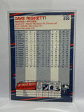 # 220 Dave Knepper  Houston Astros 1988 Fleer Baseball Cards
