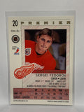 # 20 Sergei Feborov Star Performers Detroit Red Wings 92-93 O-Pee-Chee Premier Hockey Cards