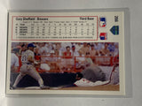 # 266 Gary Sheffield  Milwaukee Brewers 1991 UD Baseball Cards