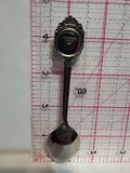Asian Temple Silver Plated Misc Souvenir Spoon
