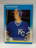 # U-108 Kevin Seitzer RC Kansas City Royals 1987 Fleer Baseball card
