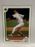 # 425 Bob Welch  Oakland Athletics 1991 UD Baseball card