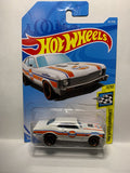 White Gulf '68 Chevy Nova HW Speed Graphics FYF01 D7C3 2017 Long Card Hot Wheels Diecast Car