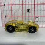 Yellow Ferrari 360 Modena X-Raycers Hot Wheels Diecast Car