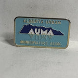 Alberta Urban Municipalities Axxoc AUMA Logo  Lapel Pin