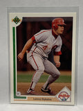 # 267 Lenny Dykstra  Phildelphia Phillies 1991 UD Baseball Cards