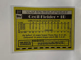 # 31T Cecil Fielder  Detroit Tigers 1990 Topps Baseball Cards