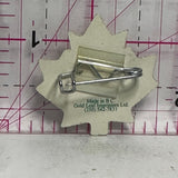 Town of Innifail Alberta Logo Maple Leaf  Lapel Pin