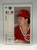 # 351 Hal Morris  Cincinnati Reds 1991 UD Baseball Cards