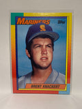 # 52T Brent Knackert  Seattle Mariners 1990 Topps Baseball Cards