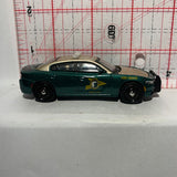 Green State Trooper New Hampshire Dodge 2018 Charger Greenlight Diecast Car