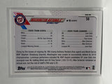 # 58 Team Card  Washington Nationals 2021 Topps Series One Baseball Cards