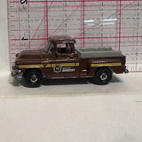 Brown Sheriff 1957 GMC Stepside MB985 2015 1:66 Matchbox Diecast Car