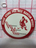 Novice Atome Pee-Wee Bantam Midget Hockey  Button Pinback