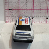White #21 Group A #821 Mercedes Benz Yatming Diecast Car