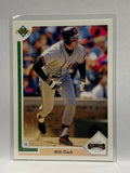 # 445 Will Clark  San Francisco Giants 1991 UD Baseball card