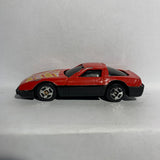 Red #911 Corvette Unbranded Diecast Car