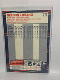 # 117 Nelson Liviano  Toronto Blue Jays 1988 Fleer Baseball Cards