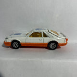 White #99 Edmonton Oilers Ford Mustang Cobra Corgi Diecast Car