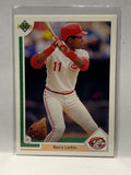 # 353 Barry Larkin  Cincinnati Reds 1991 UD Baseball Cards