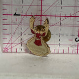 Red Deer Alberta City Logo  Lapel Pin