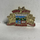 City of Red Deer Coat of Arms Alberta  Lapel Pin
