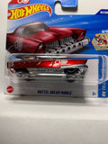 Red Mattel Dream Mobile HW Celebration Racers HYX42 N521 2024 Short Card Hot Wheels Diecast Car