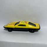 Yellow 4x4 Symbols Racer  Unbranded Diecast Car