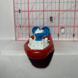 Red Hovercraft Matchbox Diecast Car