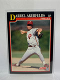 # 223 Darrel Akerfalds  Philadelphia Phillies 1991 Score Baseball Cards