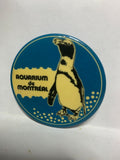 Auarium de Montreal Penguin  Button Pinback