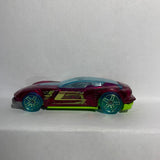 Purple Gazella GT X-Raycers Hot Wheels Diecast Car