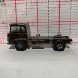 Black.  Transport Truck Yatming Transport Diecast Car
