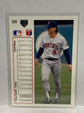 # 233 Gary Gaetti  Minnesota Twins 1991 UD Baseball card