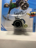 Grey Aaron Wheelz Wheelie Chair HW Ride-Ons FYF56 D7C4 2017 Long Card Hot Wheels Diecast Car