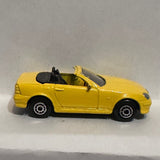 Yellow Mercedes Benz SLK Maisto Diecast Car