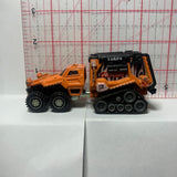 Orange  Jungle Expedition Truck 2011 Matchbox Experimental Diecast Car