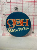 CJOH TV Here for you  Button Pinback