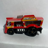 Red Chill Mill Milk Delivery Truck Hot Wheels Diecast Car