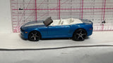 Blue Camaro Convertible Concept Hot Wheels Diecast Car