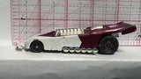 White Purple Drag Race 1999 Mcdonalds Hot Wheels Diecast Car